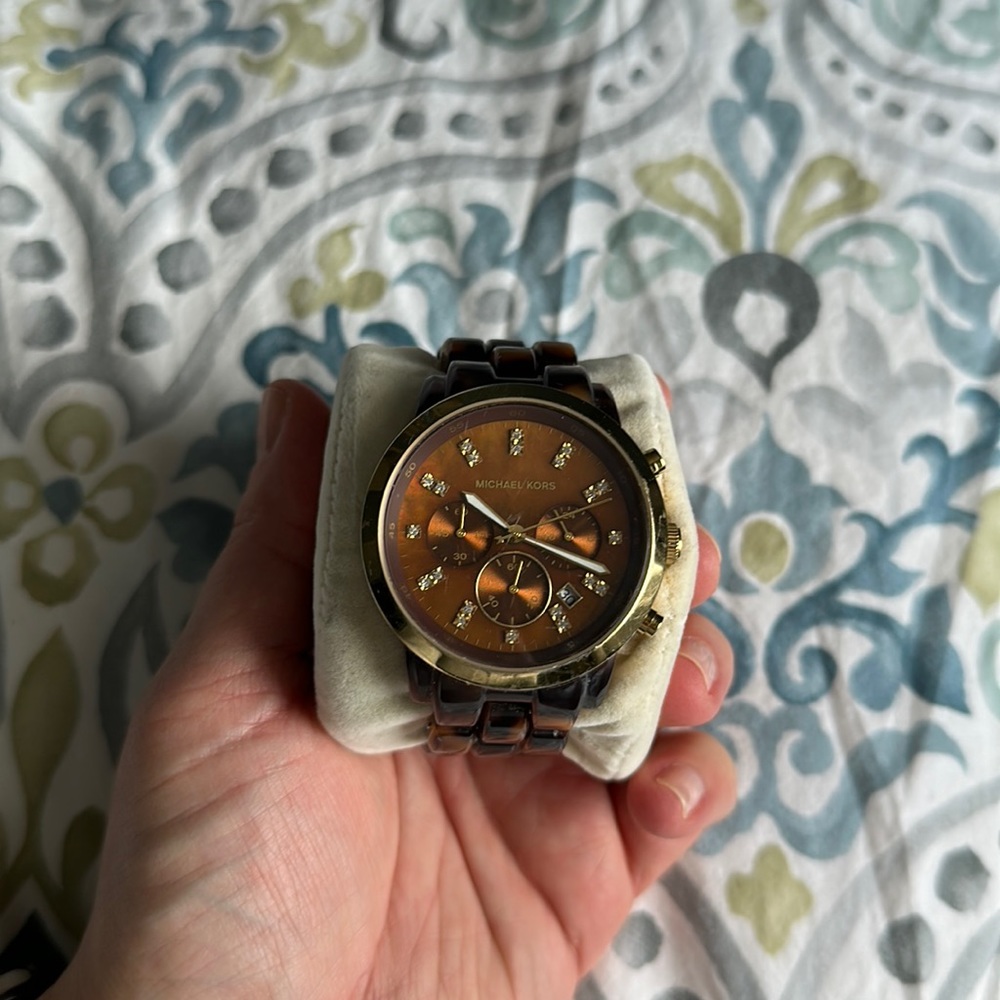 Michael Kors Tortoise MK-5216 Watch